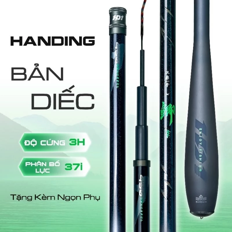 [ Chính Hãng ] Cần câu đài nhất hào bản diếc 3H