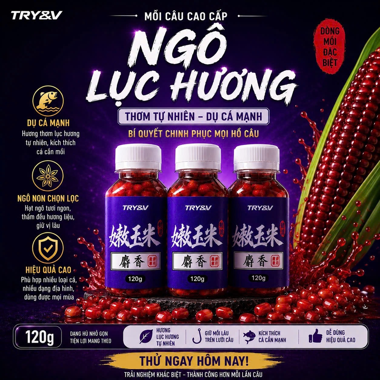 Ngô Ủ Try&V 130gram