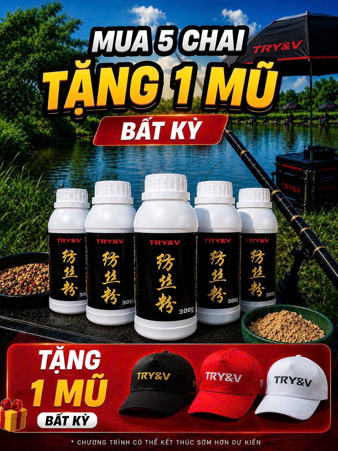 Bột Vuốt Khô Try&V