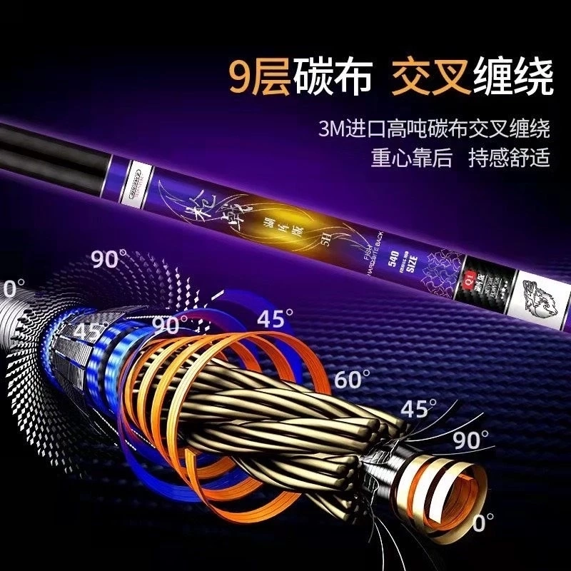 Cần tay REDWOLF Trường Bản Kích 5h