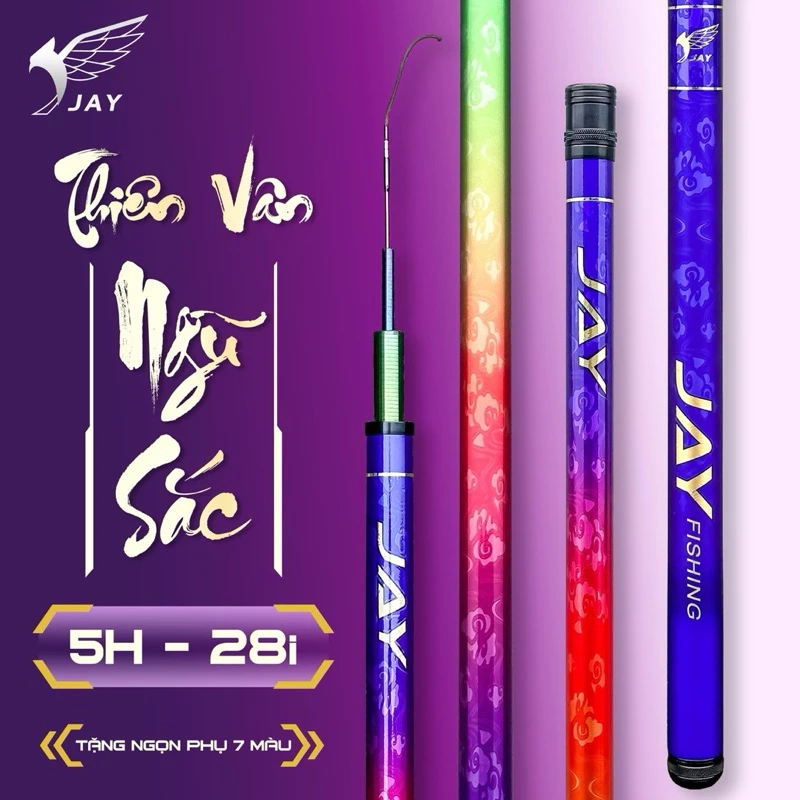 Thiên Vân Ngũ Sắc 5h 28i ( bản nhẹ, chính hãng JAY )
