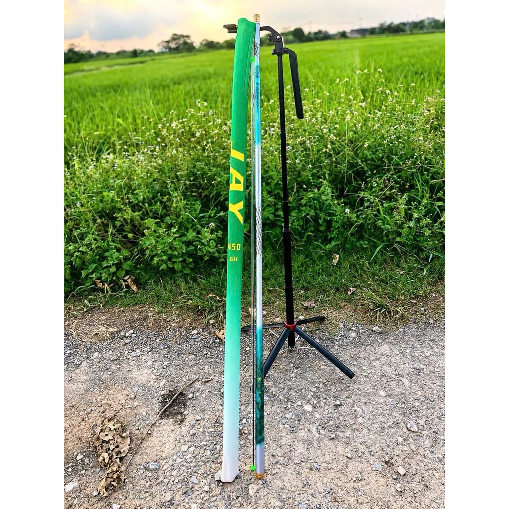MUA 1 CẦN TẶNG 1 TƠ NHỆN CHÍNH HÃNG. Cần câu đài 6H Ngân Long hãng JayFishng