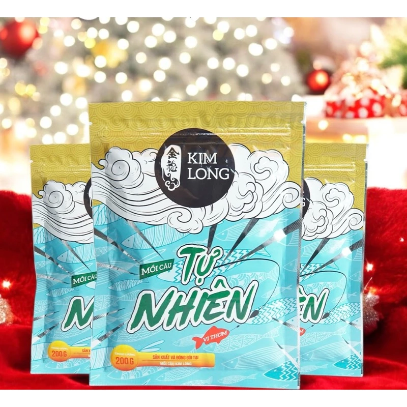 Mồi Câu Kim Long 3 vị: TỔNG HỢP - THƠM - TANH